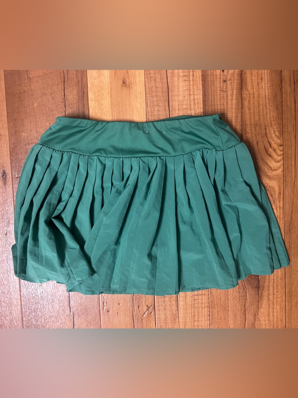 Xersion Teal Green Circle Skirt